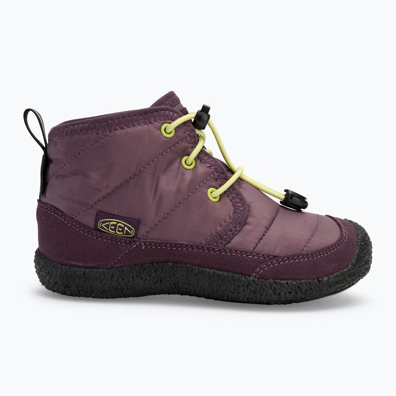 Buty dziecięce KEEN Howser II Chukka WP plum perfect/daiquiri green 2