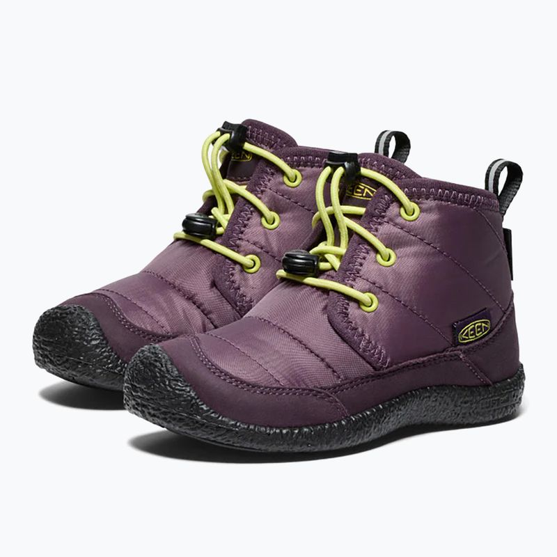 Buty dziecięce KEEN Howser II Chukka WP plum perfect/daiquiri green 9