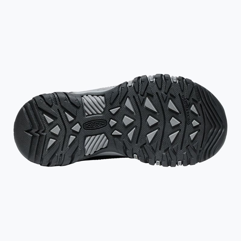 Buty trekkingowe dziecięce KEEN Targhee IV Low Waterproof black/steel grey 7