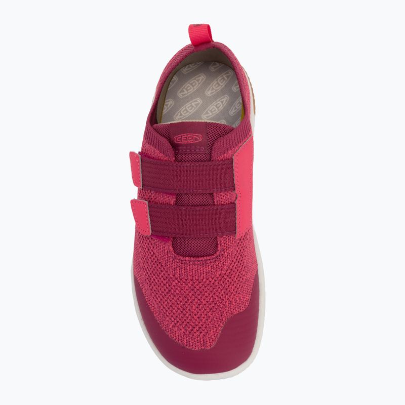 Buty juniorskie KEEN Knx Knit Ds beaujolais/ raspberry 5