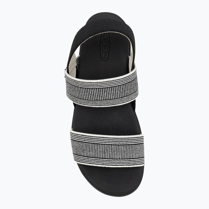Sandały damskie KEEN Elle Backstrap black/star white 5