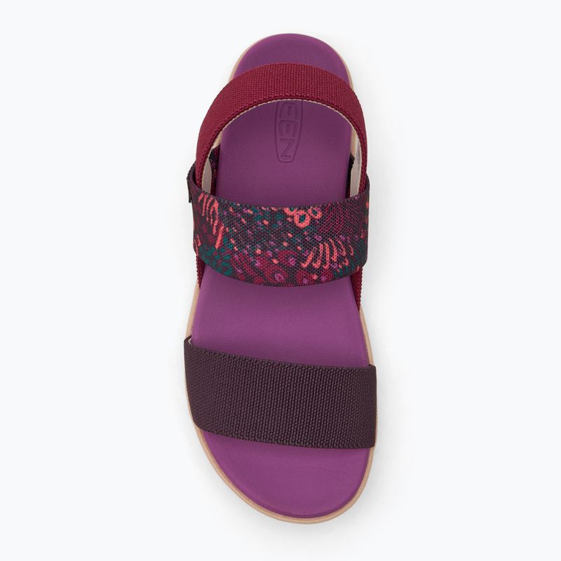 Sandały damskie KEEN Elle Backstrap beaujolais/plum perfect 4