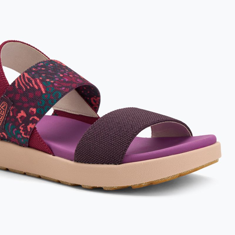 Sandały damskie KEEN Elle Backstrap beaujolais/plum perfect 7