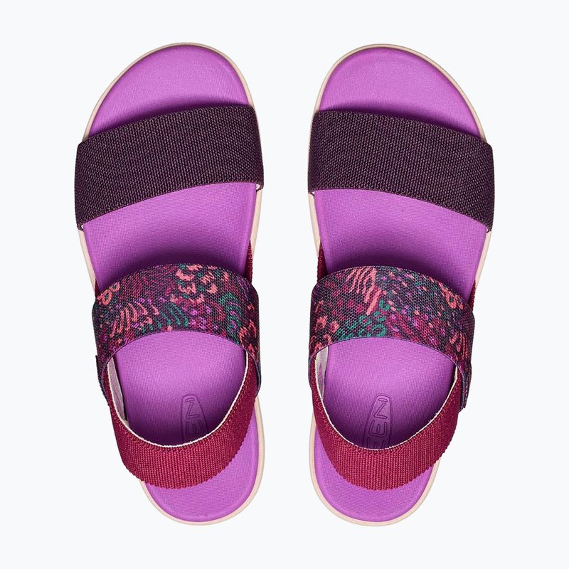 Sandały damskie KEEN Elle Backstrap beaujolais/plum perfect 5