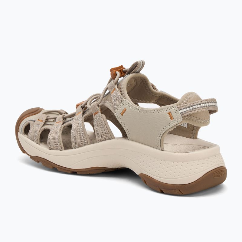 Sandały damskie KEEN Astoria West plaza taupe/roasted pecan 3