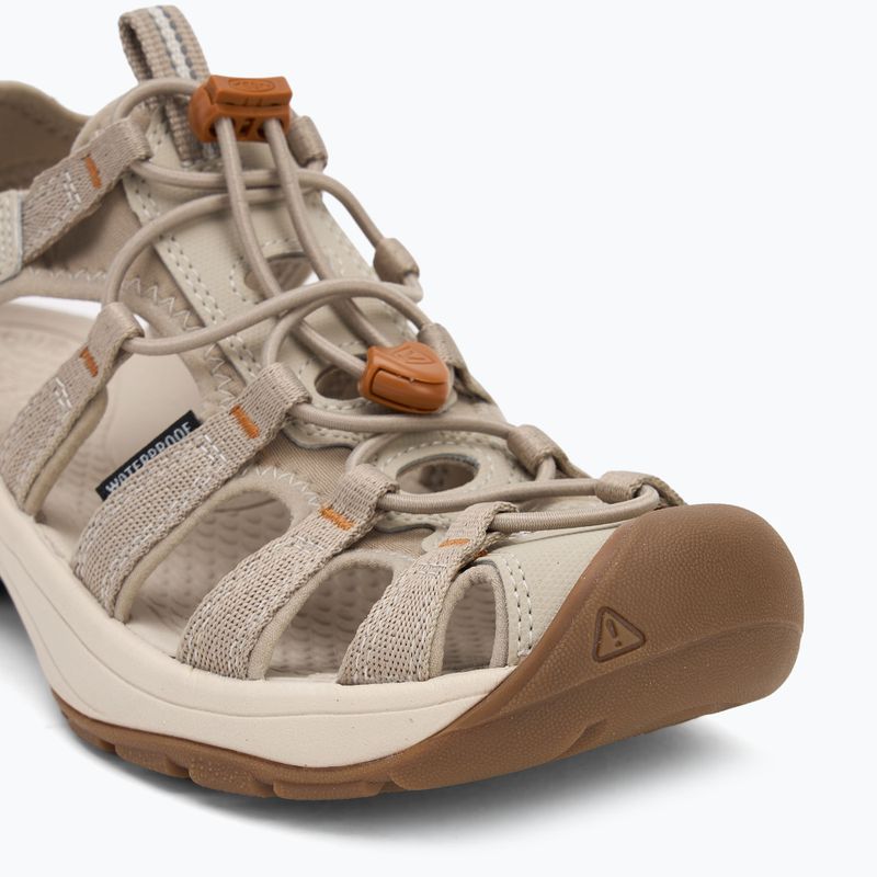 Sandały damskie KEEN Astoria West plaza taupe/roasted pecan 7