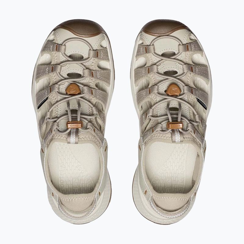 Sandały damskie KEEN Astoria West plaza taupe/roasted pecan 5