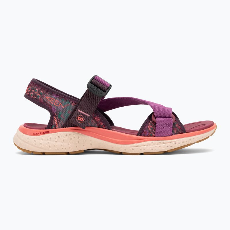 Sandały damskie KEEN Leiki OT plum perfect/dubarry 2