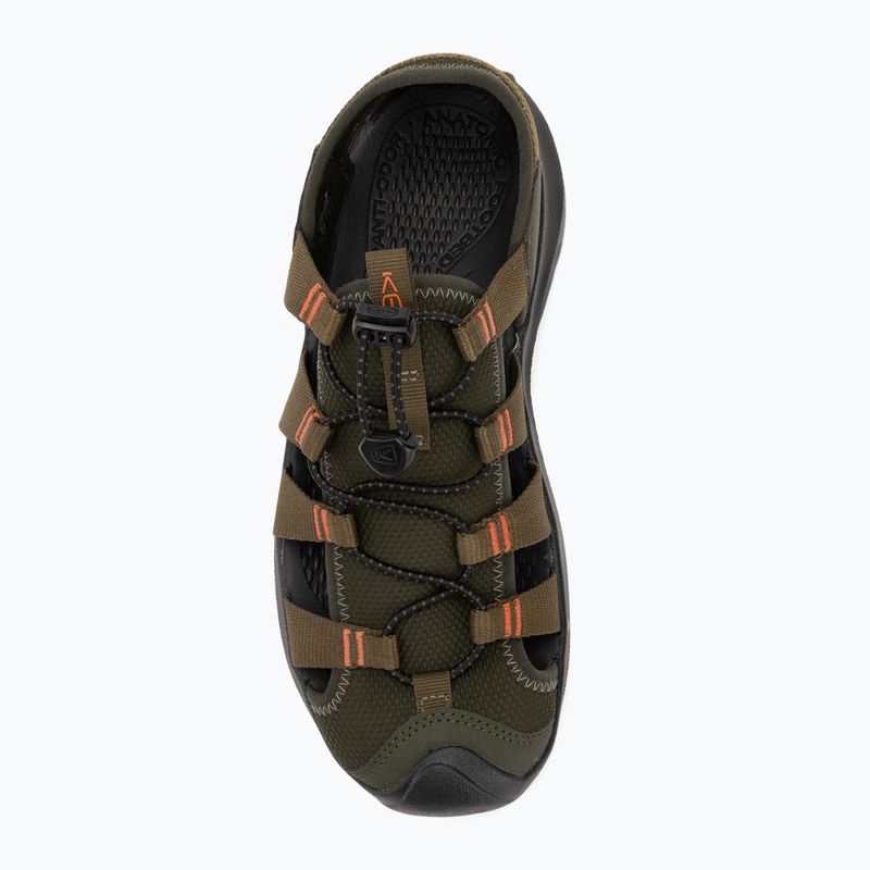 Sandały męskie KEEN Seanik H2 forest night/ dark olive 5