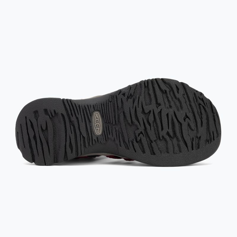 Sandały damskie KEEN Whisper beaujolais/ black 4