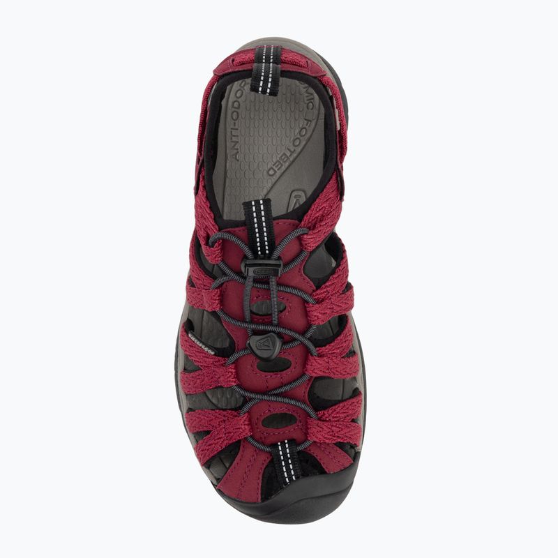 Sandały damskie KEEN Whisper beaujolais/ black 5