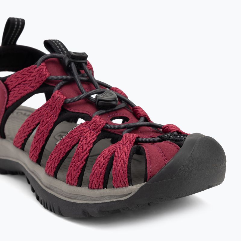 Sandały damskie KEEN Whisper beaujolais/ black 7