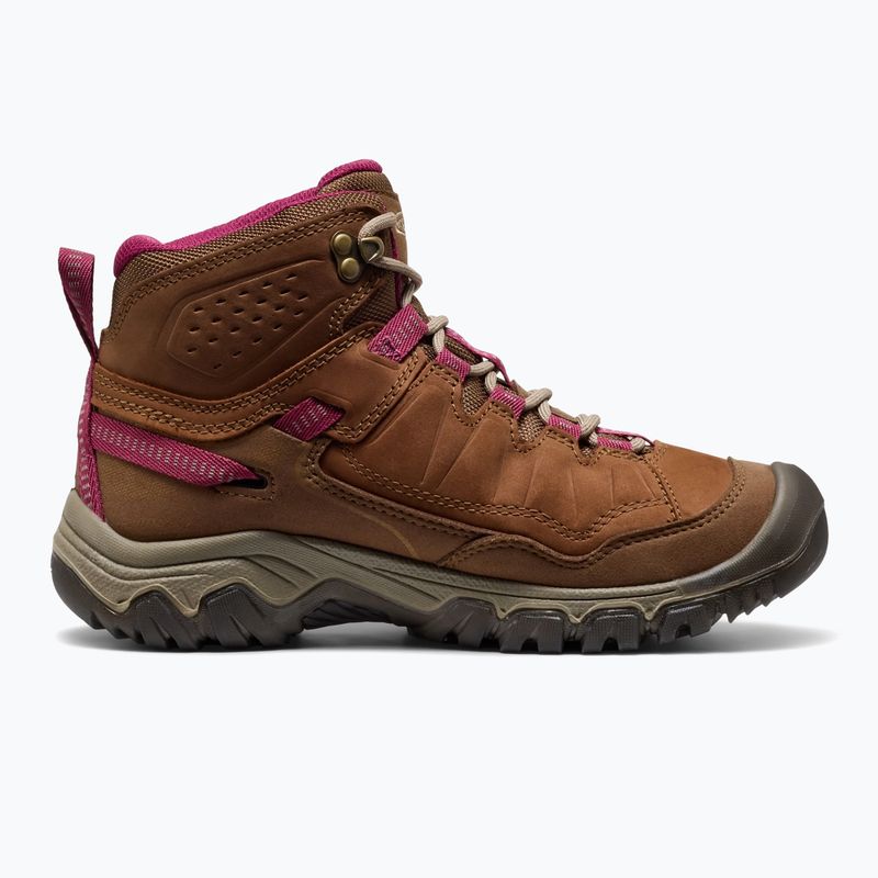Buty trekkingowe damskie KEEN Targhee IV Mid Wp bison/beaujolais 3