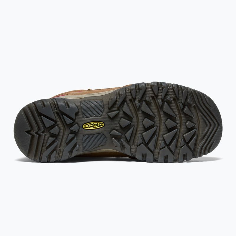 Buty trekkingowe damskie KEEN Targhee IV Mid Wp bison/beaujolais 4