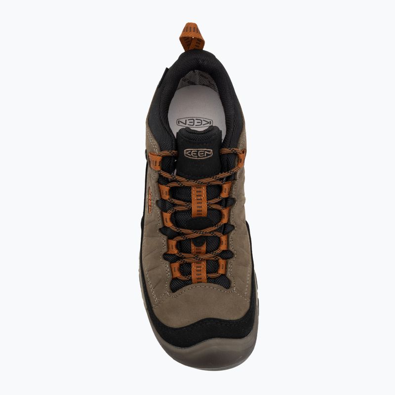 Buty trekkingowe męskie KEEN Targhee IV WP sea turtle/roasted pecan 5