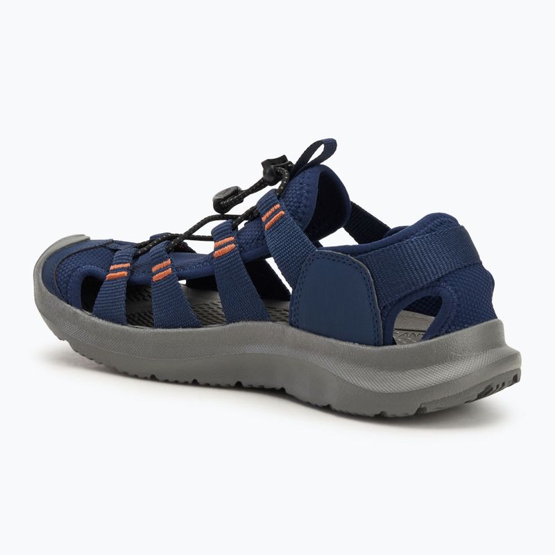 Sandały męskie KEEN Seanik H2 naval academy/ gold flame 3