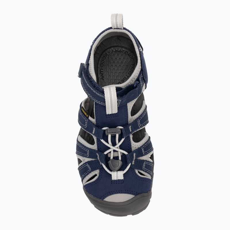 Sandały juniorskie KEEN Seacamp II CNX naval academy/ drizzle 5
