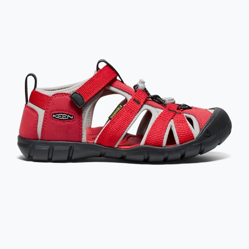 Sandały juniorskie KEEN Seacamp II CNX red/alloy 2