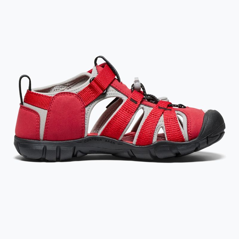 Sandały juniorskie KEEN Seacamp II CNX red/alloy 3