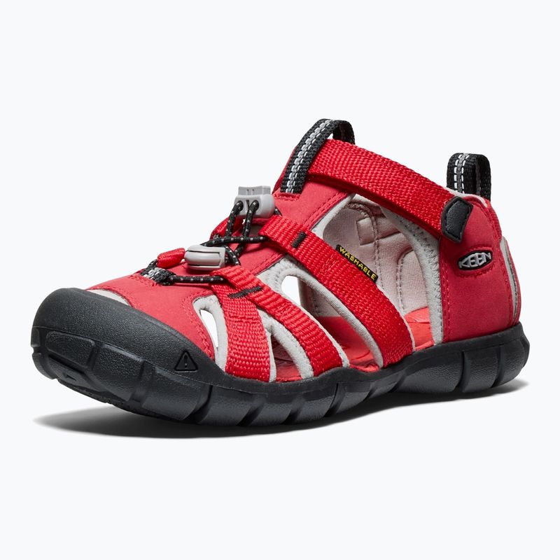 Sandały juniorskie KEEN Seacamp II CNX red/alloy 4