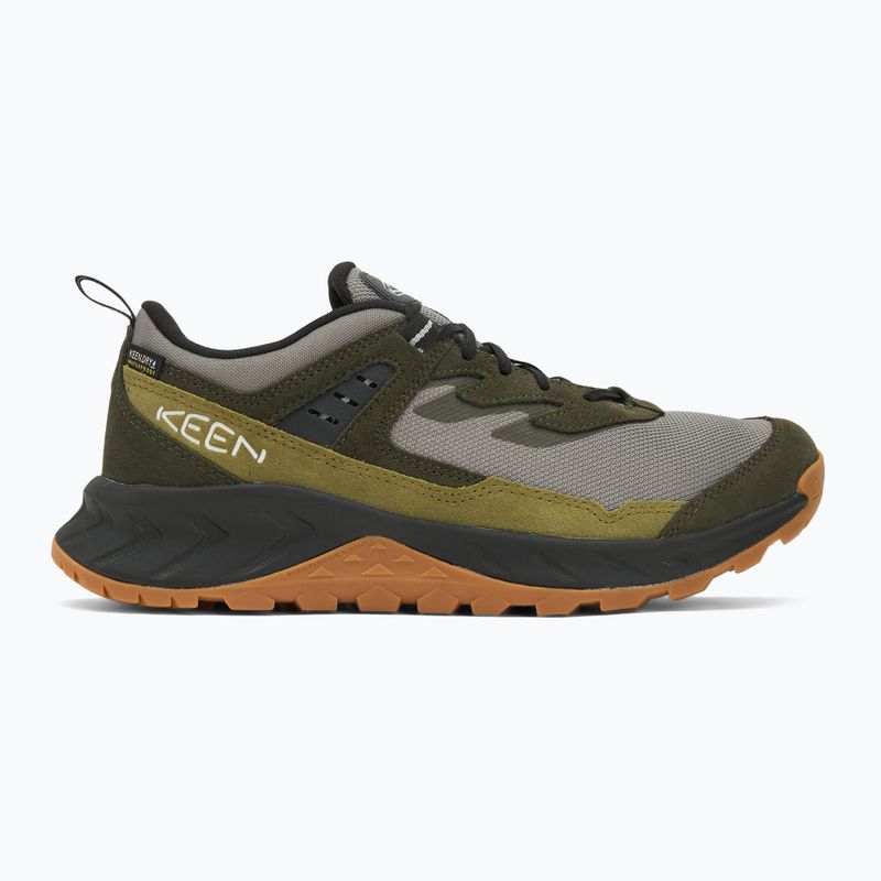 Buty trekkingowe męskie KEEN Hightrail Waterproof Steel grey/forest night 2