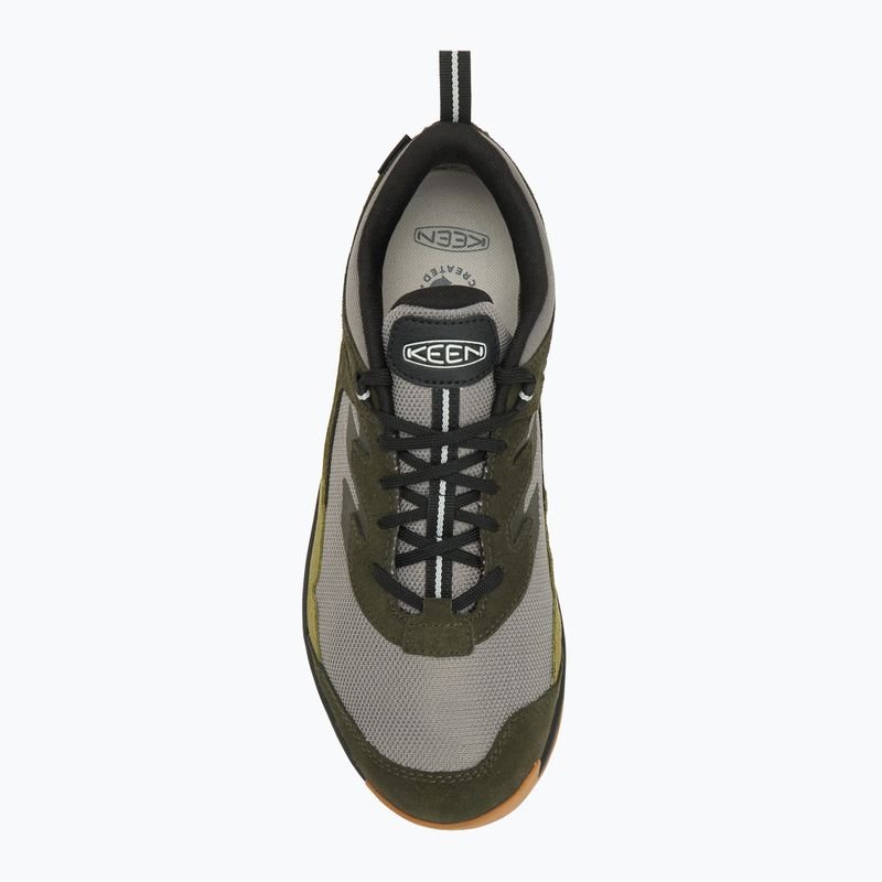 Buty trekkingowe męskie KEEN Hightrail Waterproof Steel grey/forest night 5