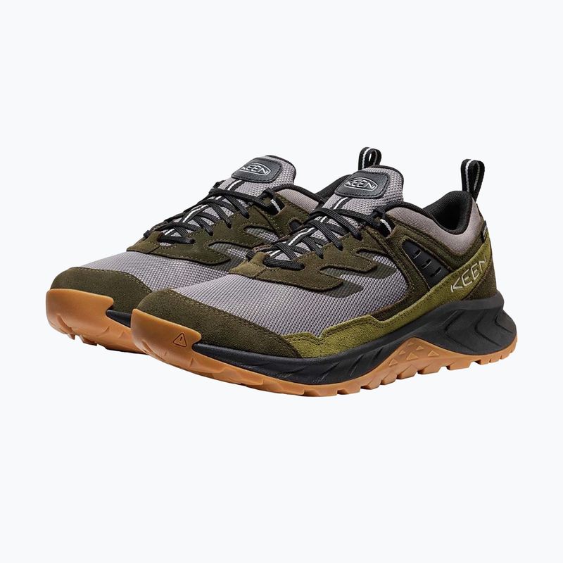Buty trekkingowe męskie KEEN Hightrail Waterproof Steel grey/forest night 8