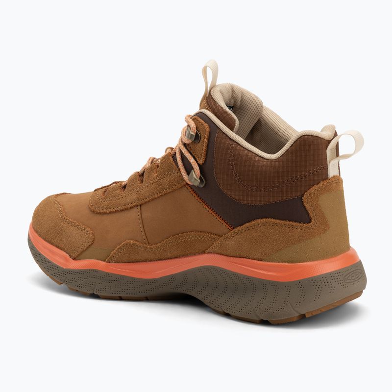 Buty trekkingowe damskie Keen Leiki Leather Mid Waterproof chipmunk/bison 3