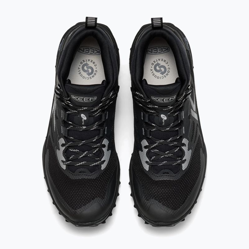 Buty trekkingowe męskie KEEN Zionic Nxt Mid Wp triple black 5