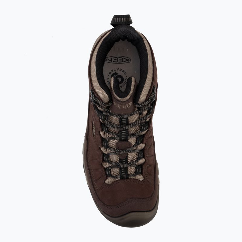 Buty trekkingowe męskie KEEN Targhee IV Mid Wp java/bridnle 5