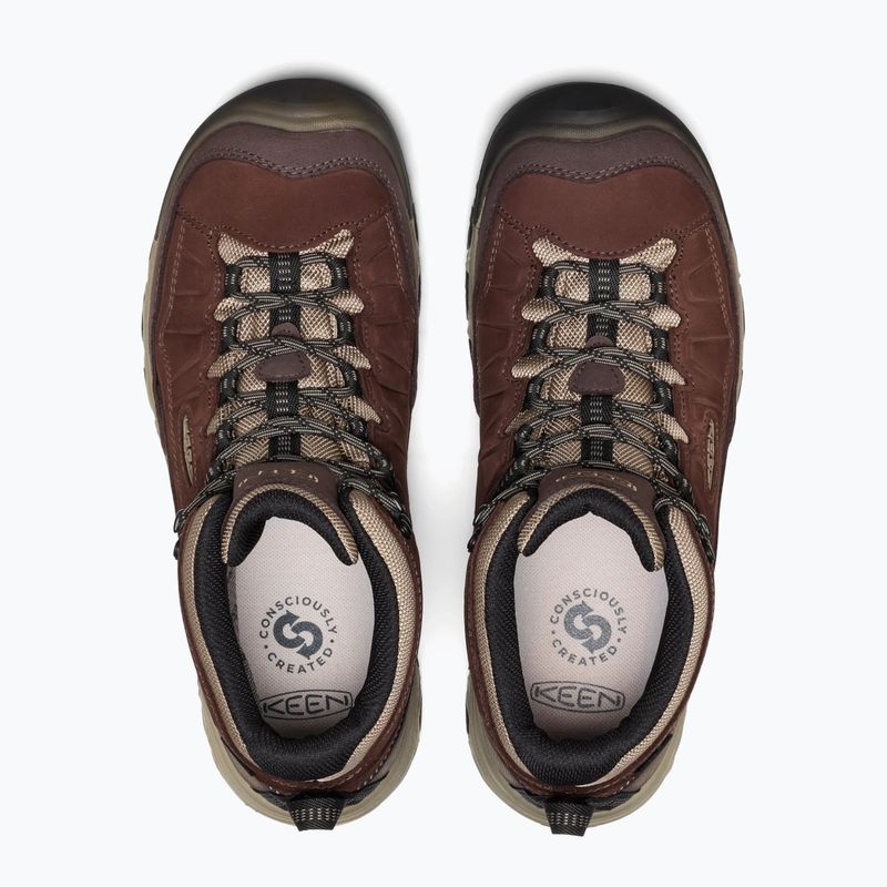 Buty trekkingowe męskie KEEN Targhee IV Mid Wp java/bridnle 5