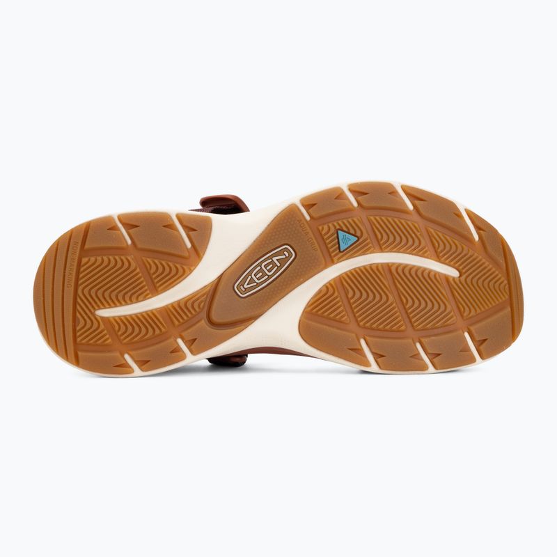 Sandały damskie KEEN Leiki Ot fig/burnt 4
