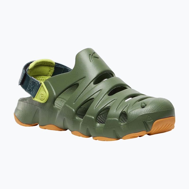 Sandały dziecięce KEEN Hyperflt green/orange peel 9