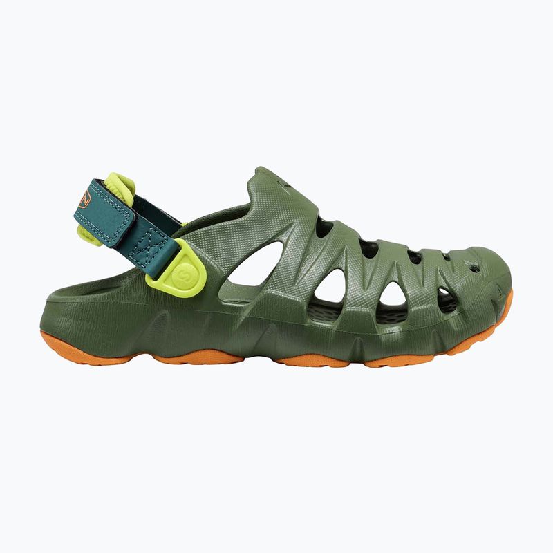Sandały dziecięce KEEN Hyperflt green/orange peel 10