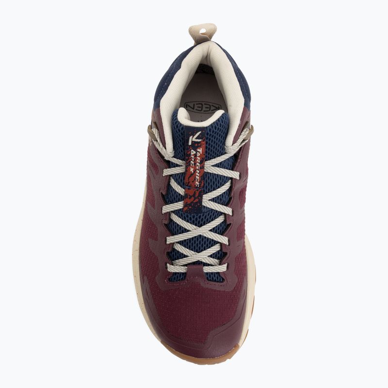 Buty trekkingowe damskie KEEN Targhee Apex Mid Wp fig/burnt brick 5