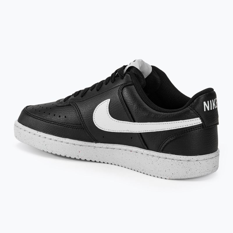 Buty męskie Nike Court Vision Low Next Nature black/white/black 3