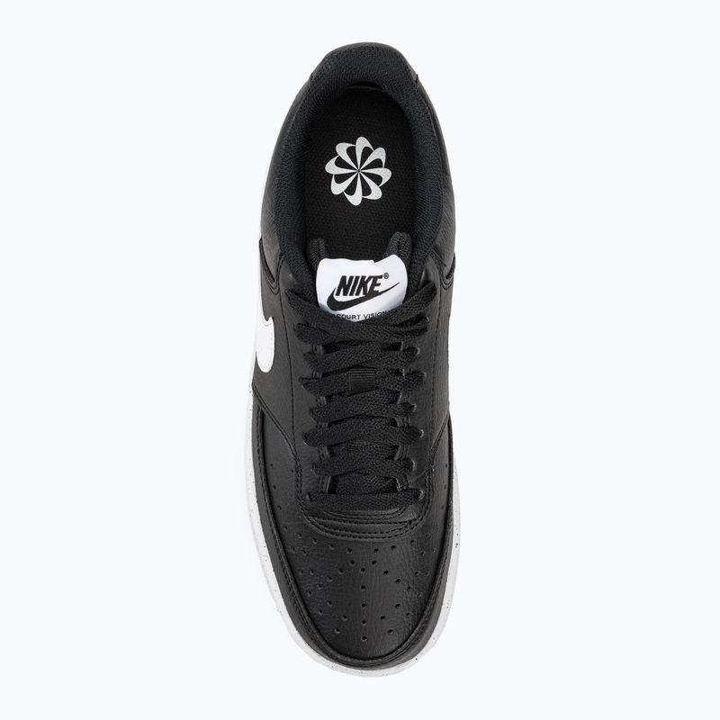 Buty męskie Nike Court Vision Low Next Nature black/white/black 5