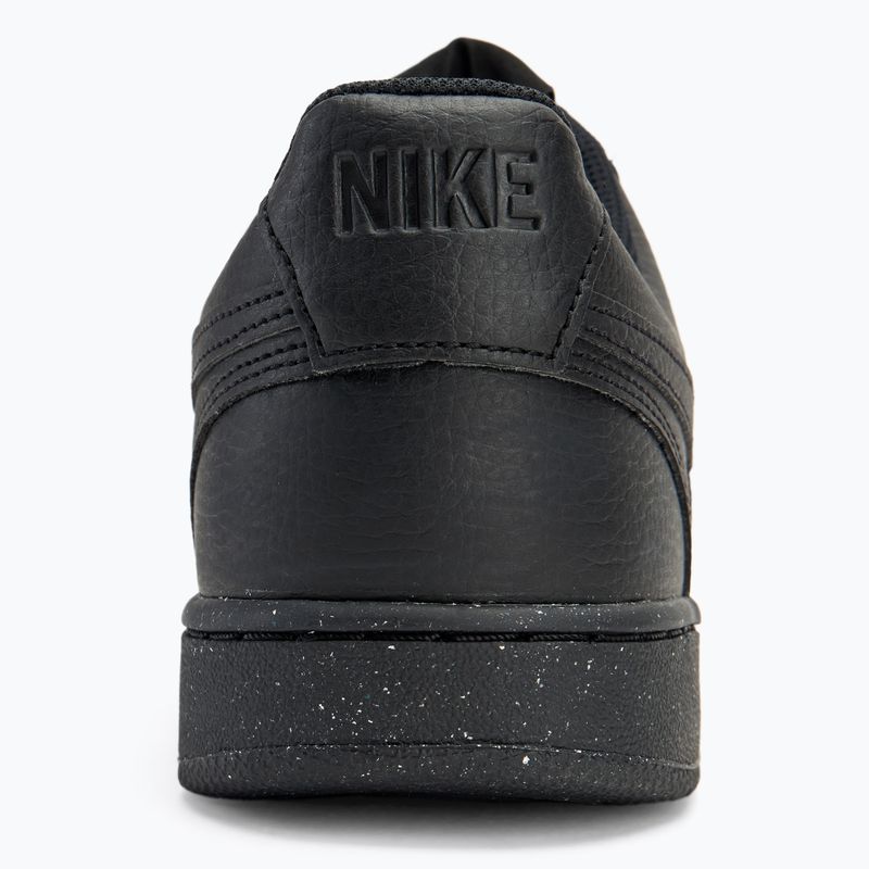 Buty męskie Nike Court Vision Low Next Nature black / black / black 6