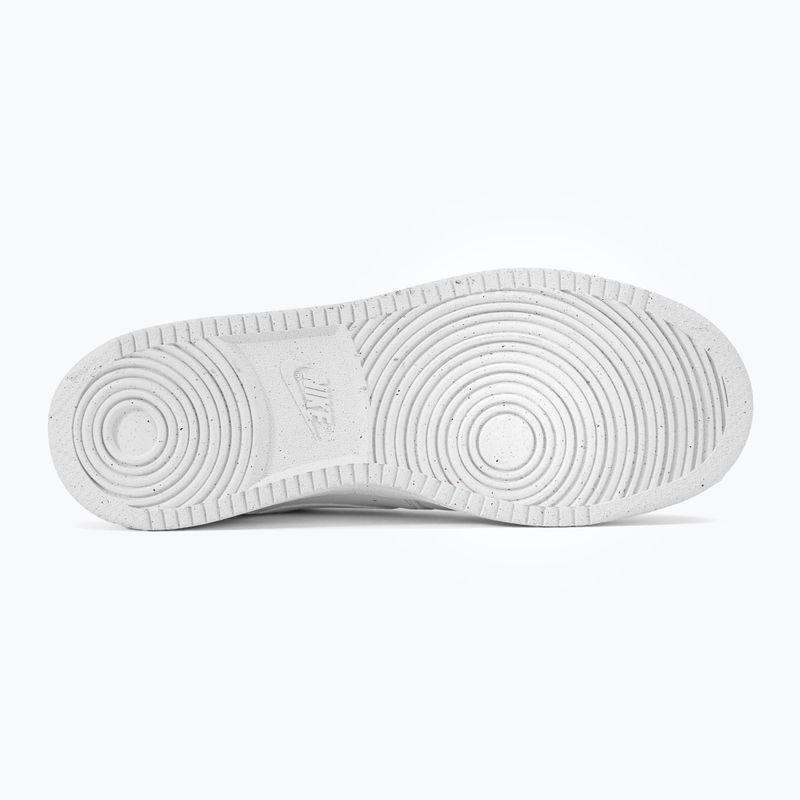 Buty męskie Nike Court Vision Low Next Nature white/white/white 4