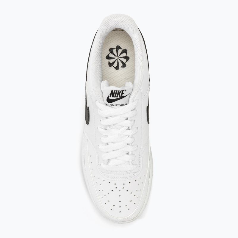 Buty męskie Nike Court Vision Low Next Nature white/black/white 5