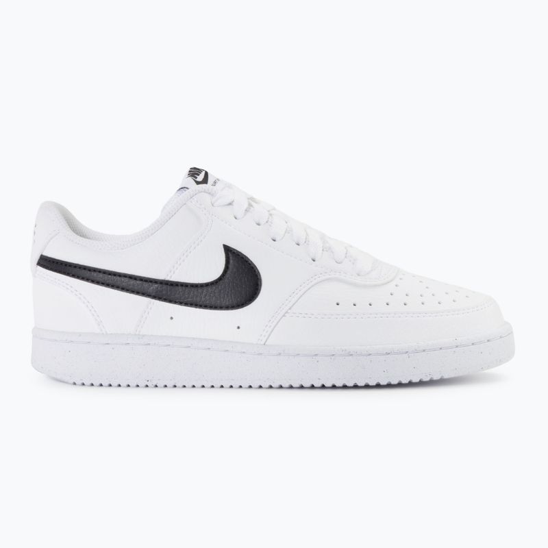 Buty damskie Nike Court Vision Low Next Nature white//white/black 3