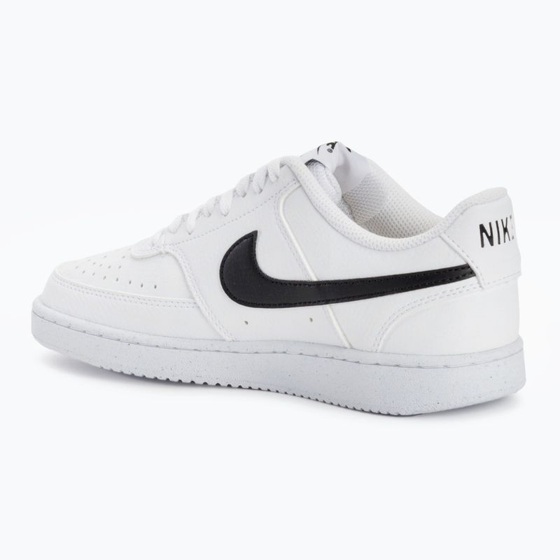 Buty damskie Nike Court Vision Low Next Nature white//white/black 4