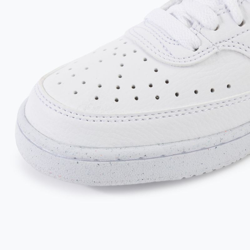 Buty damskie Nike Court Vision Low Next Nature white//white/black 8