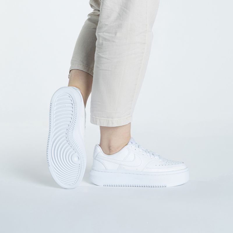 Buty damskie Nike Court Vision Alta white / white / white 2