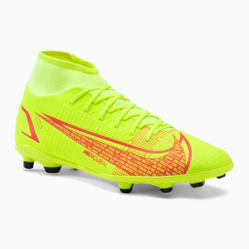 Buty piłkarskie męskie Nike Superfly 8 Club FG/MG volt/black/bright crimson