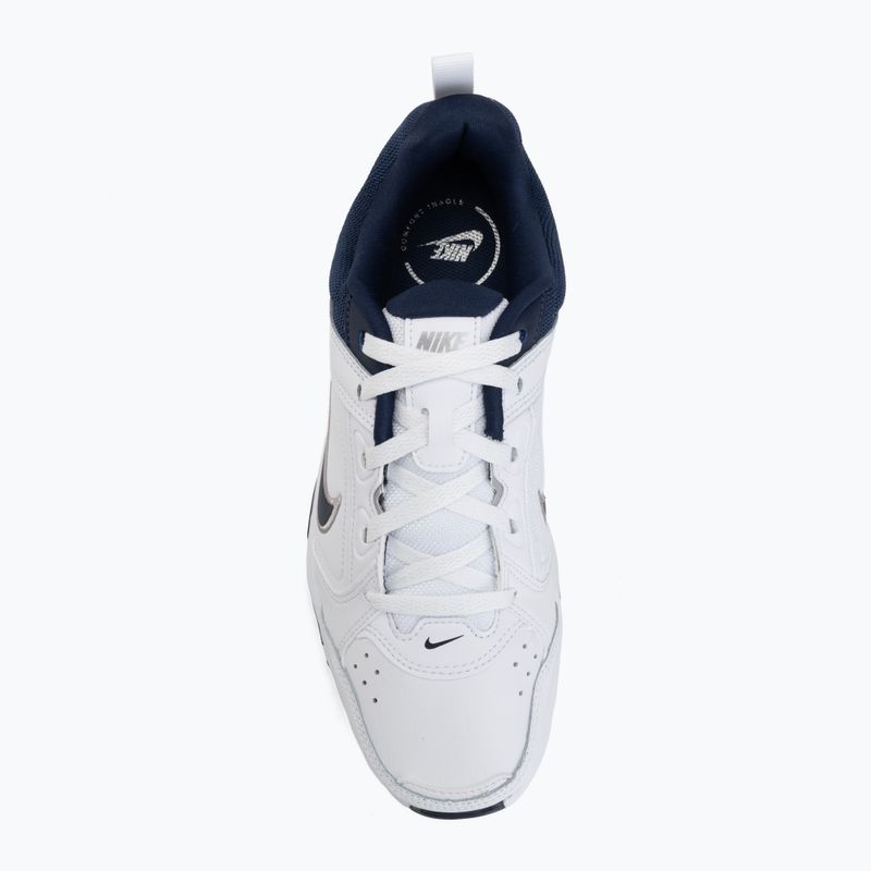 Buty treningowe męskie Nike Defy All Day white/metallic silver/midnight navy 5