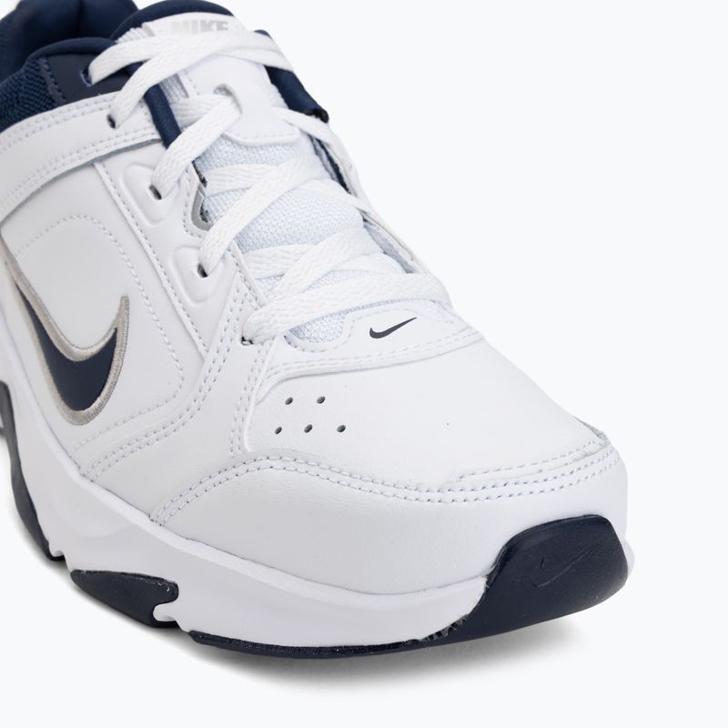 Buty treningowe męskie Nike Defy All Day white/metallic silver/midnight navy 7
