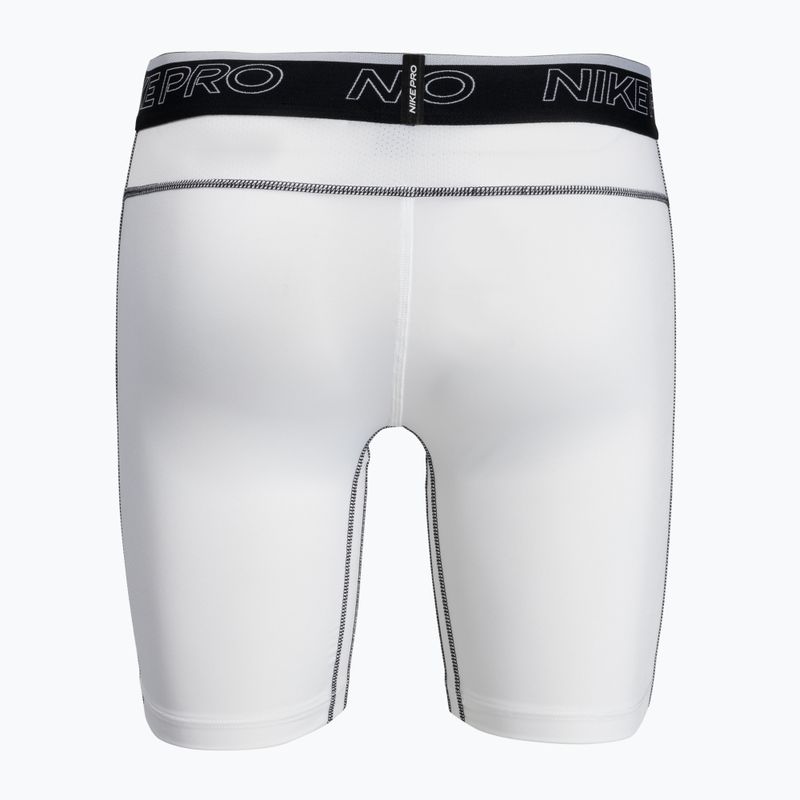 Spodenki treningowe męskie Nike Pro Dri-Fit white/black 2