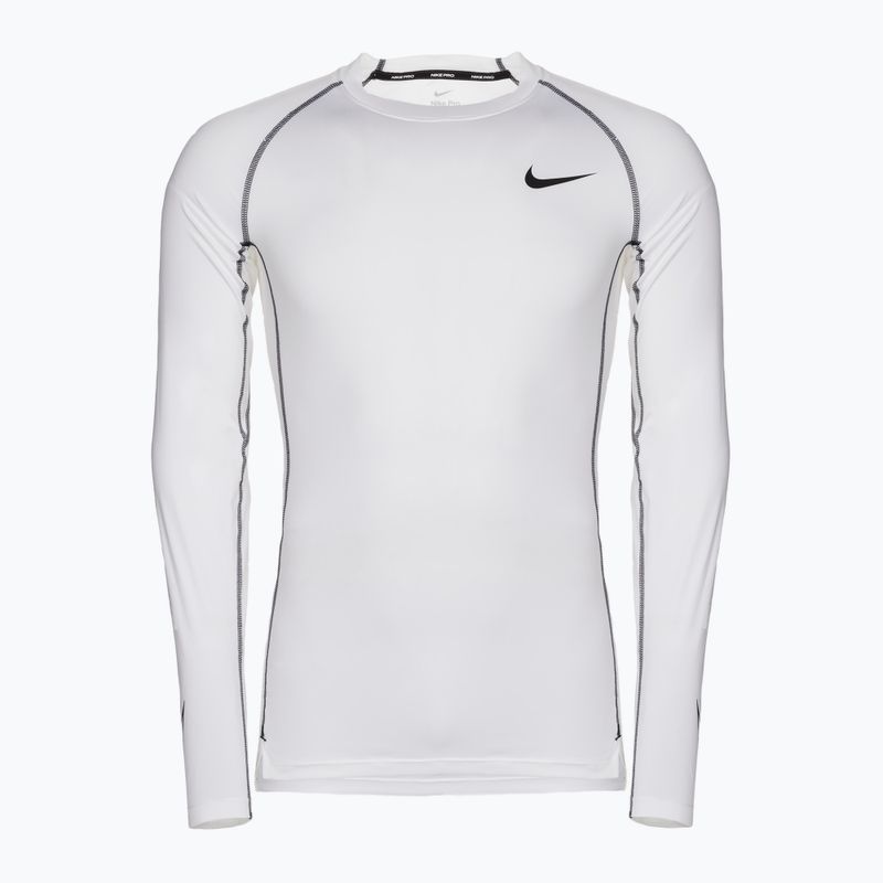 Longsleeve męski Nike Pro Dri-Fit Tight Top white/black
