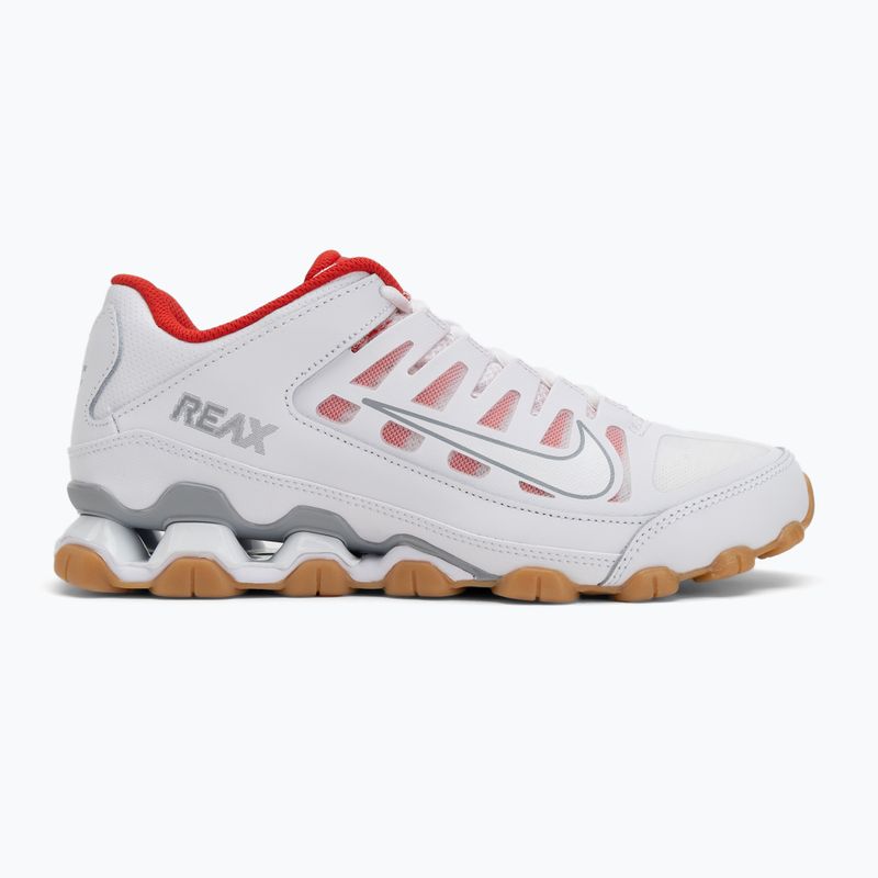 Buty treningowe męskie Nike Reax 8 Tr Mesh white/white/wolf grey/chile red 2